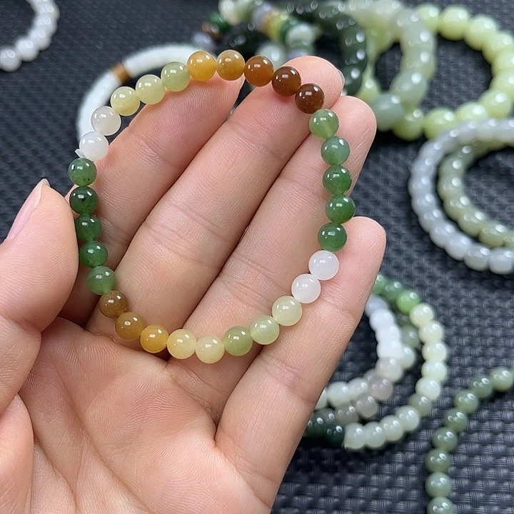 时***走手链未镶嵌和田玉