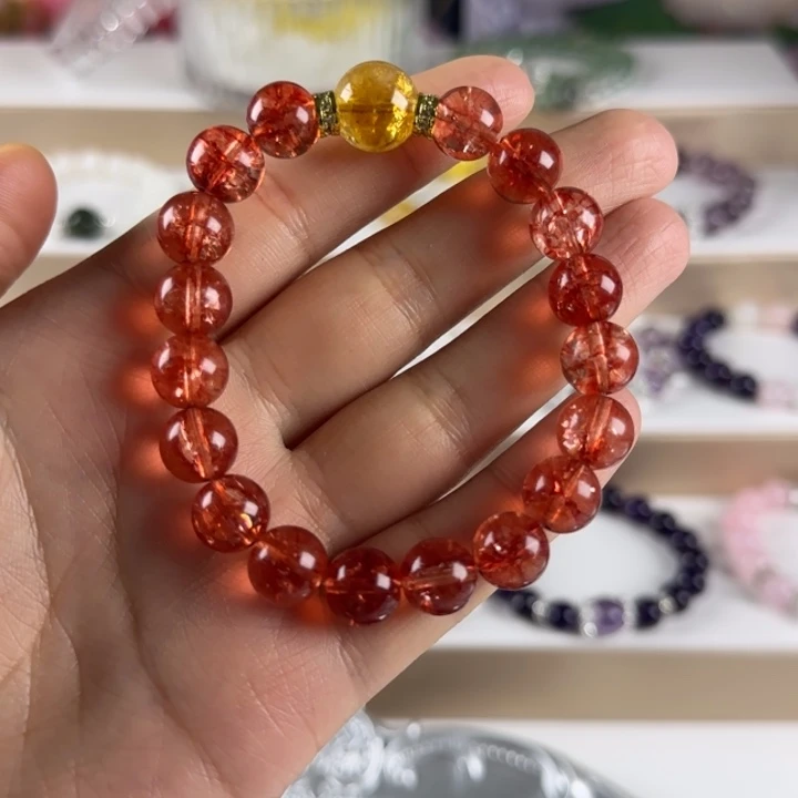 银S925镶嵌摆件水晶