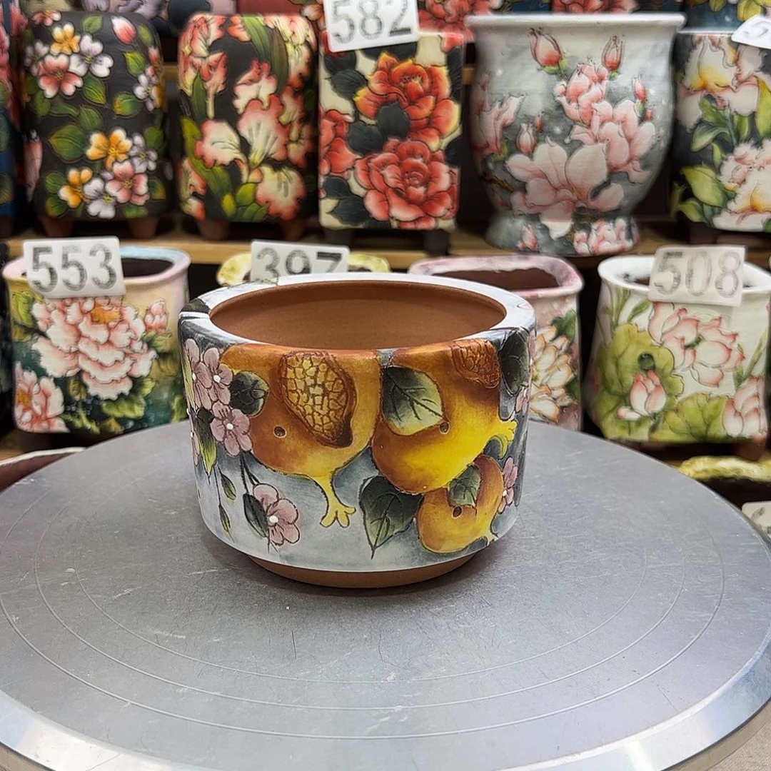 景德镇陶瓷花盆景德镇陶瓷花盆