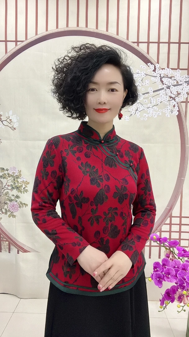 2024冬款新年穿改良56款沙曼珠华旗袍衫
