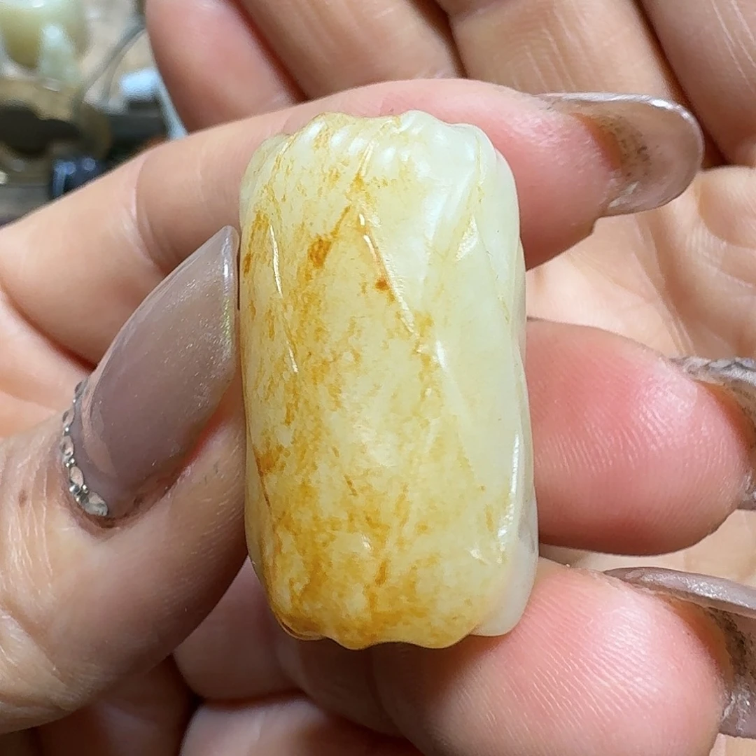 和田玉车挂未镶嵌