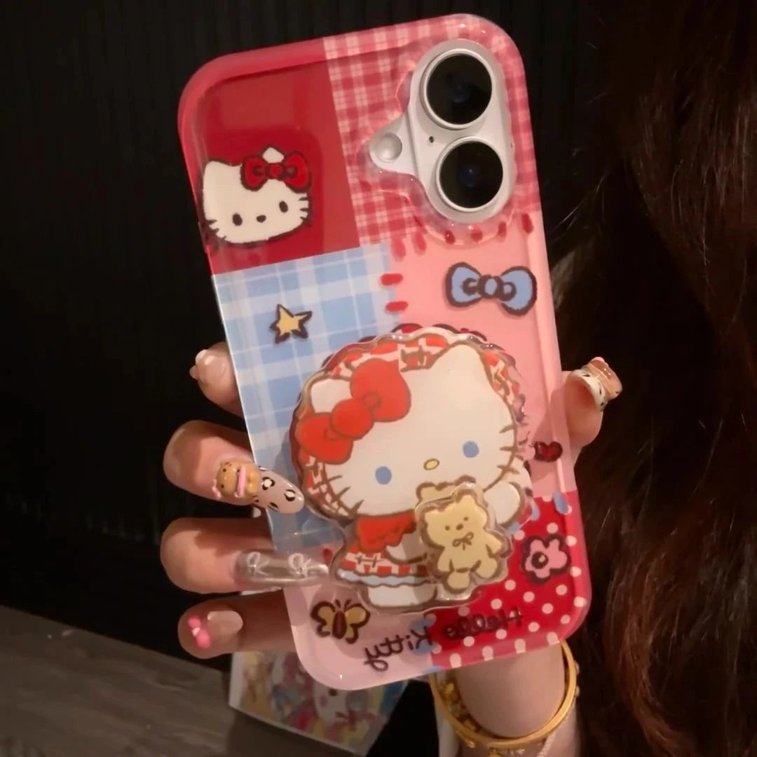 田园风KT适用苹果华为vivo小米oppo女款iphone15/16/14荣耀壳