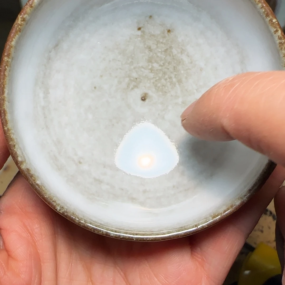 柴烧建盏茶盏茶杯665