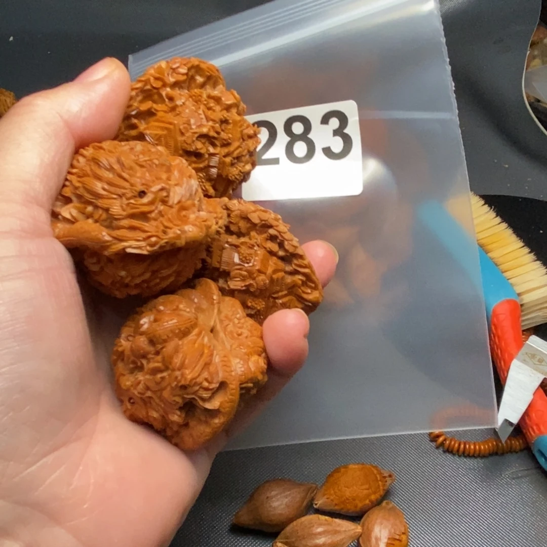 海***砂手串/手链橄榄核283园林加九龙