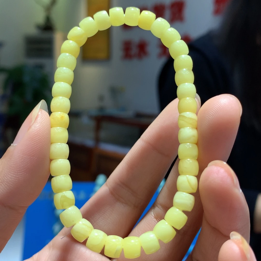 手串蜜蜡未镶嵌单圈