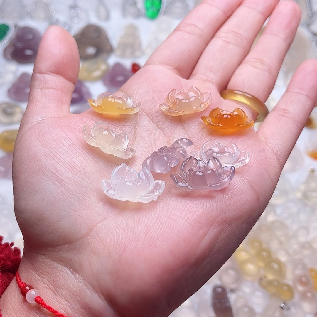 玛瑙/玉髓颈饰未镶嵌多样性发货拍一发一