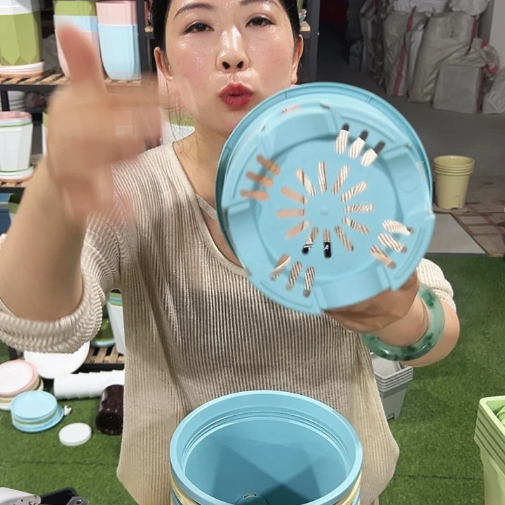 圆形控根口18高18混色5只无托