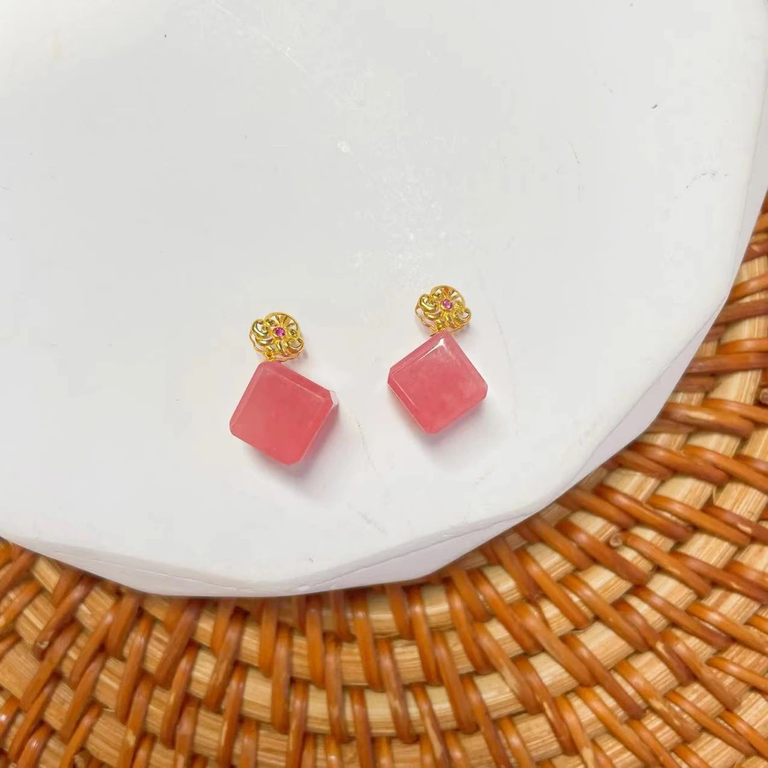 【丹姐】18K红纹石吊坠（多样性发/发一个）C4-317