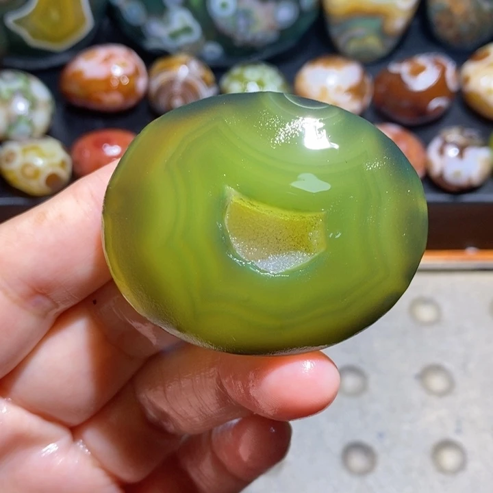 未镶嵌玛瑙/玉髓珠宝半成品10