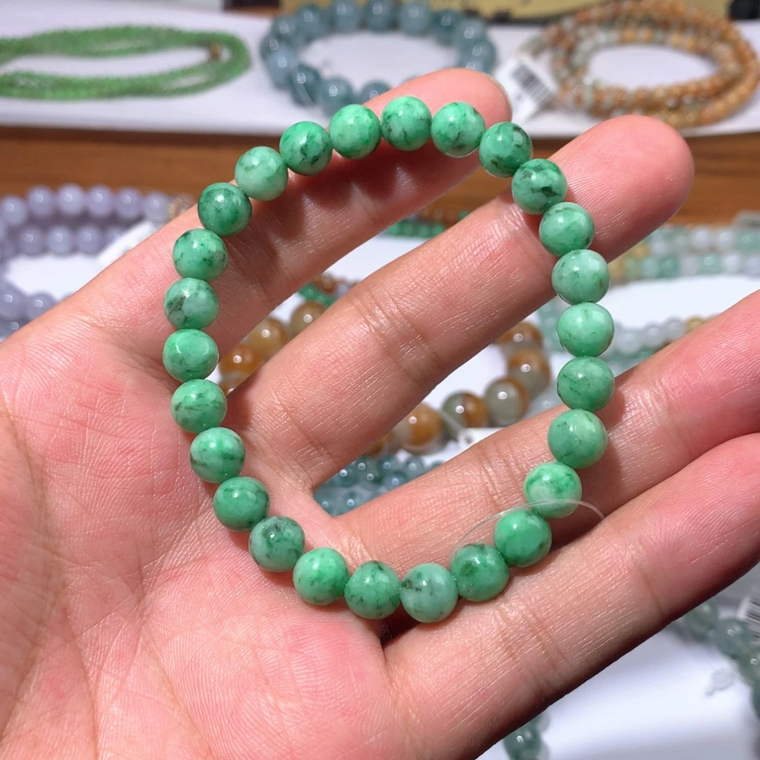 未镶嵌手链翡翠手串卡7.8