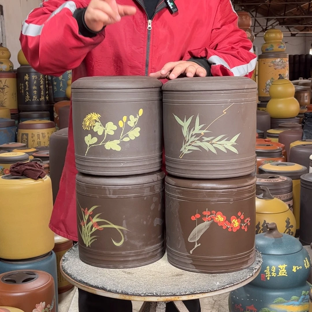 紫砂茶叶罐茶叶罐