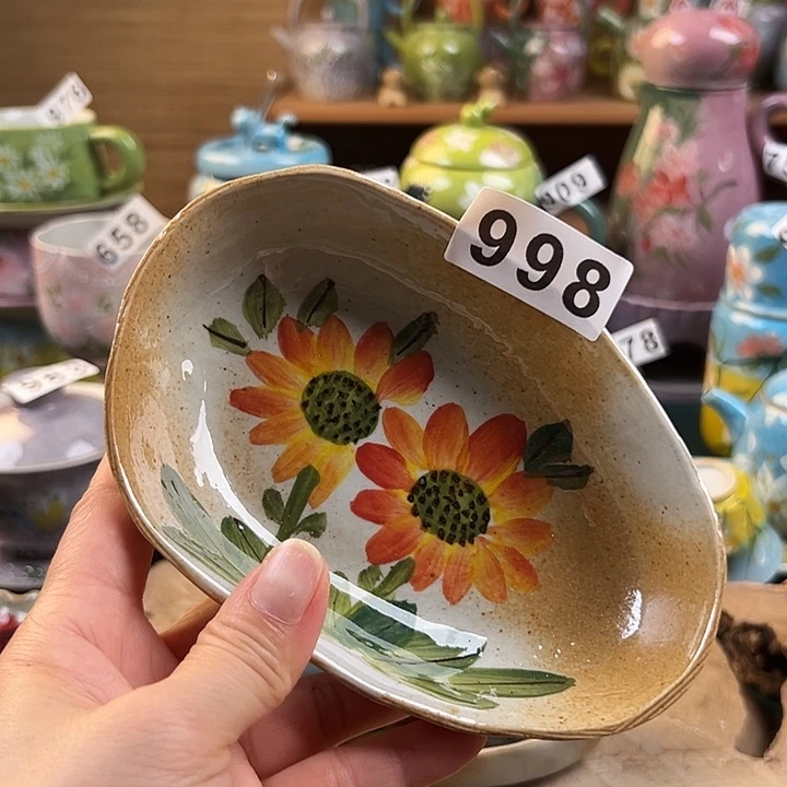 杯景德镇陶瓷手绘作品998