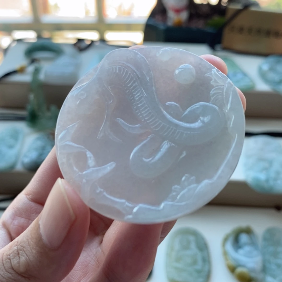 【闪购商品】颈饰未镶嵌翡翠天然缅甸A或翡翠