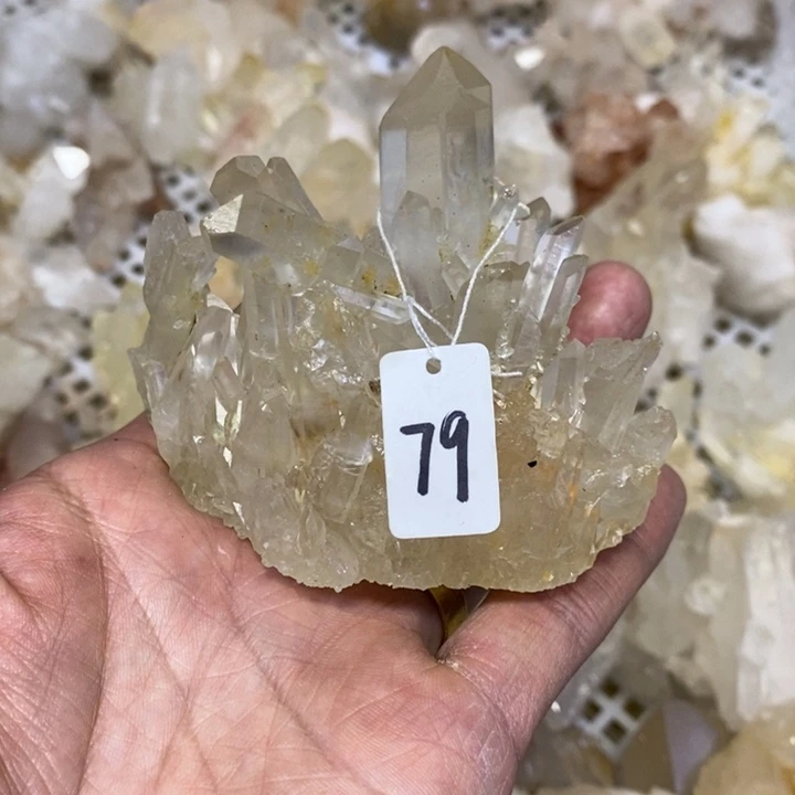 水晶水晶原石摆件未镶嵌用****7