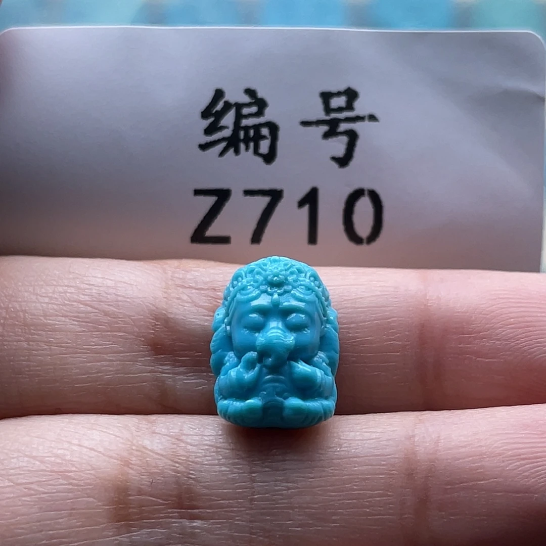 绿松石未镶嵌颈饰