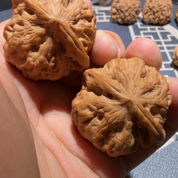 把件猴头核桃凤凰台