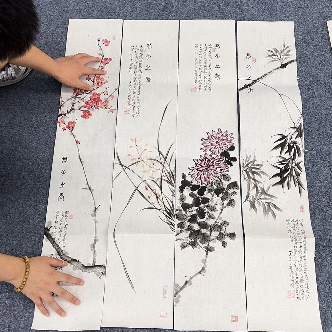 国画纯手绘作品欣赏