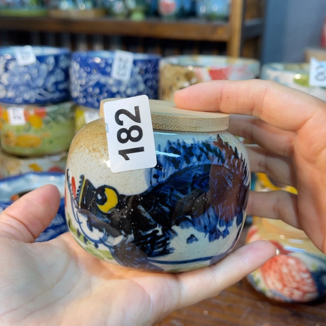 杯素浅陶瓷手工手绘