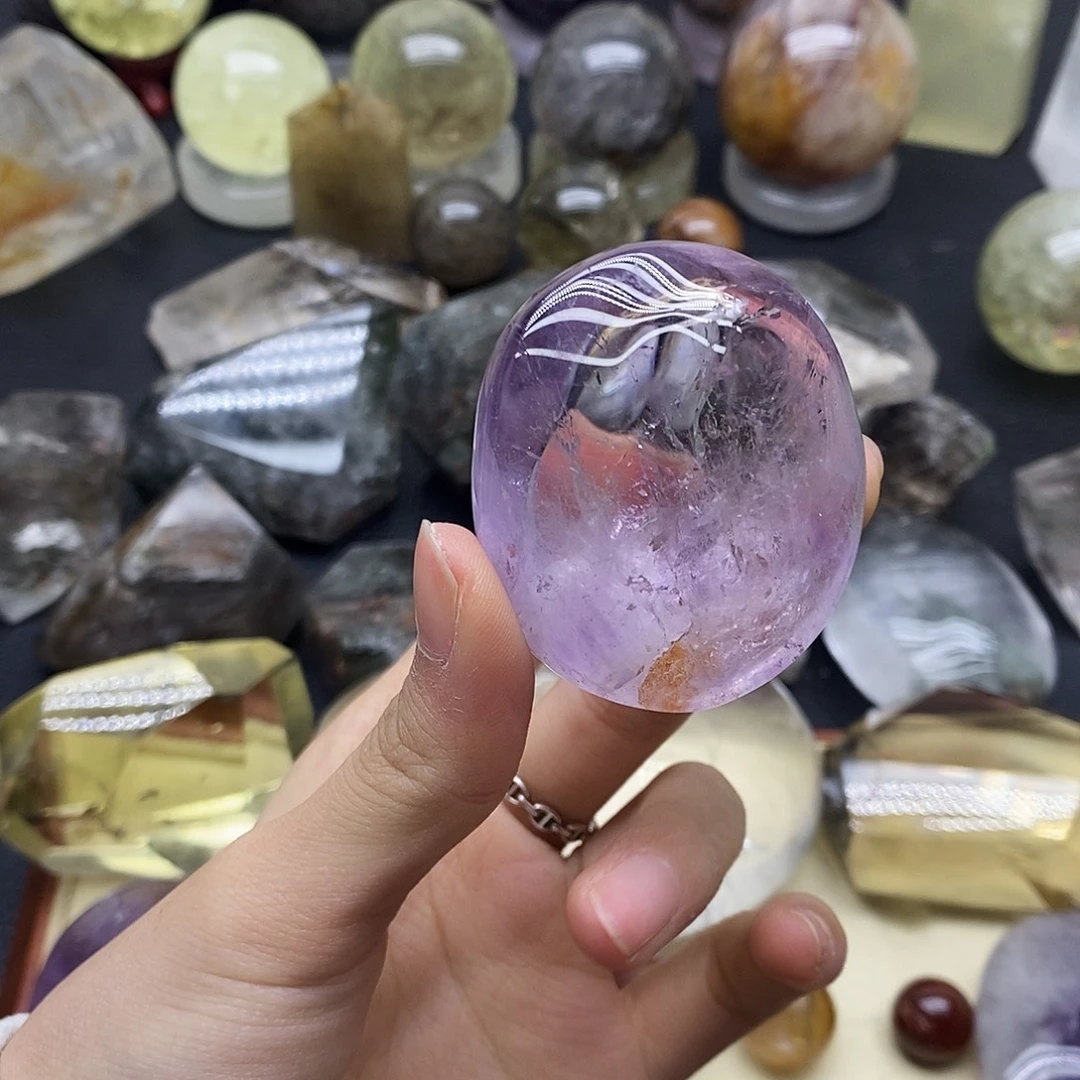 水晶珠宝半成品未镶嵌57水晶石