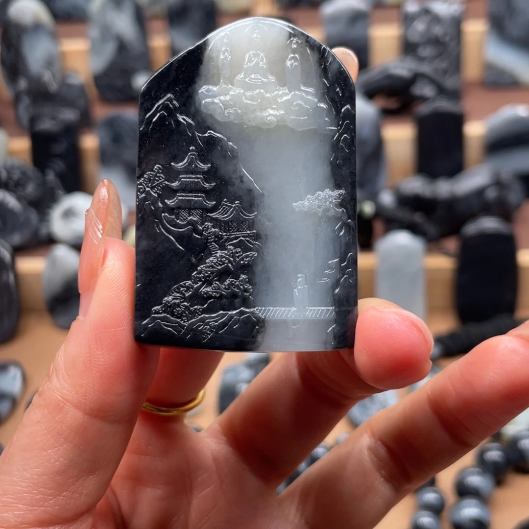 和田玉挂件未镶嵌