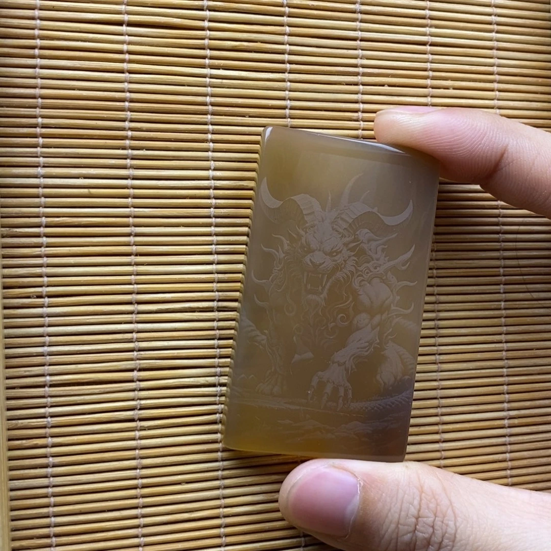 玛瑙/玉髓未镶嵌吊坠(不含链)