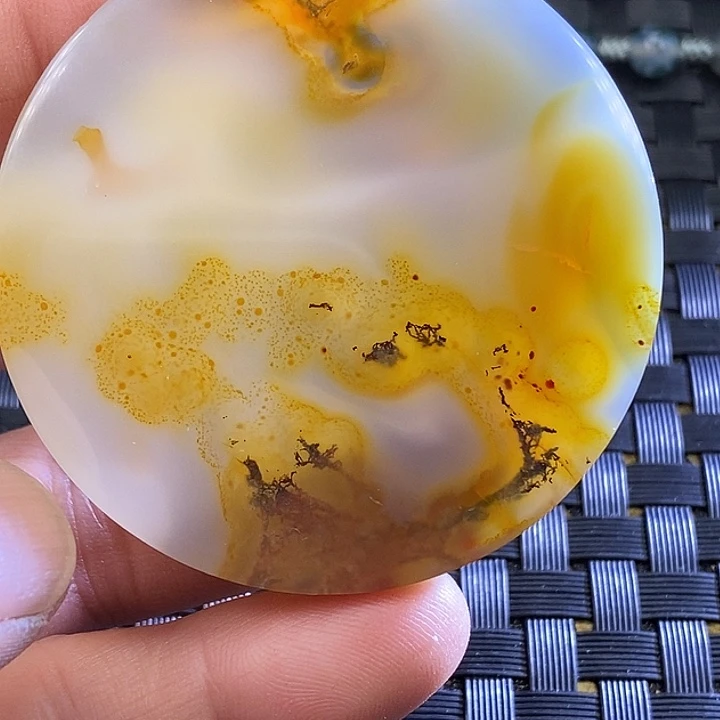 独****玛瑙/玉髓未镶嵌颈饰