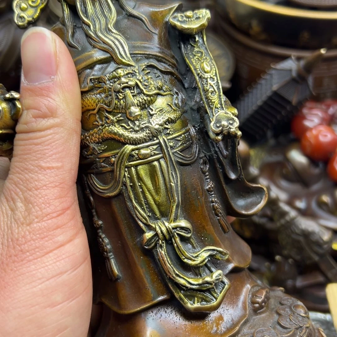 铜摆件欢迎欢迎你