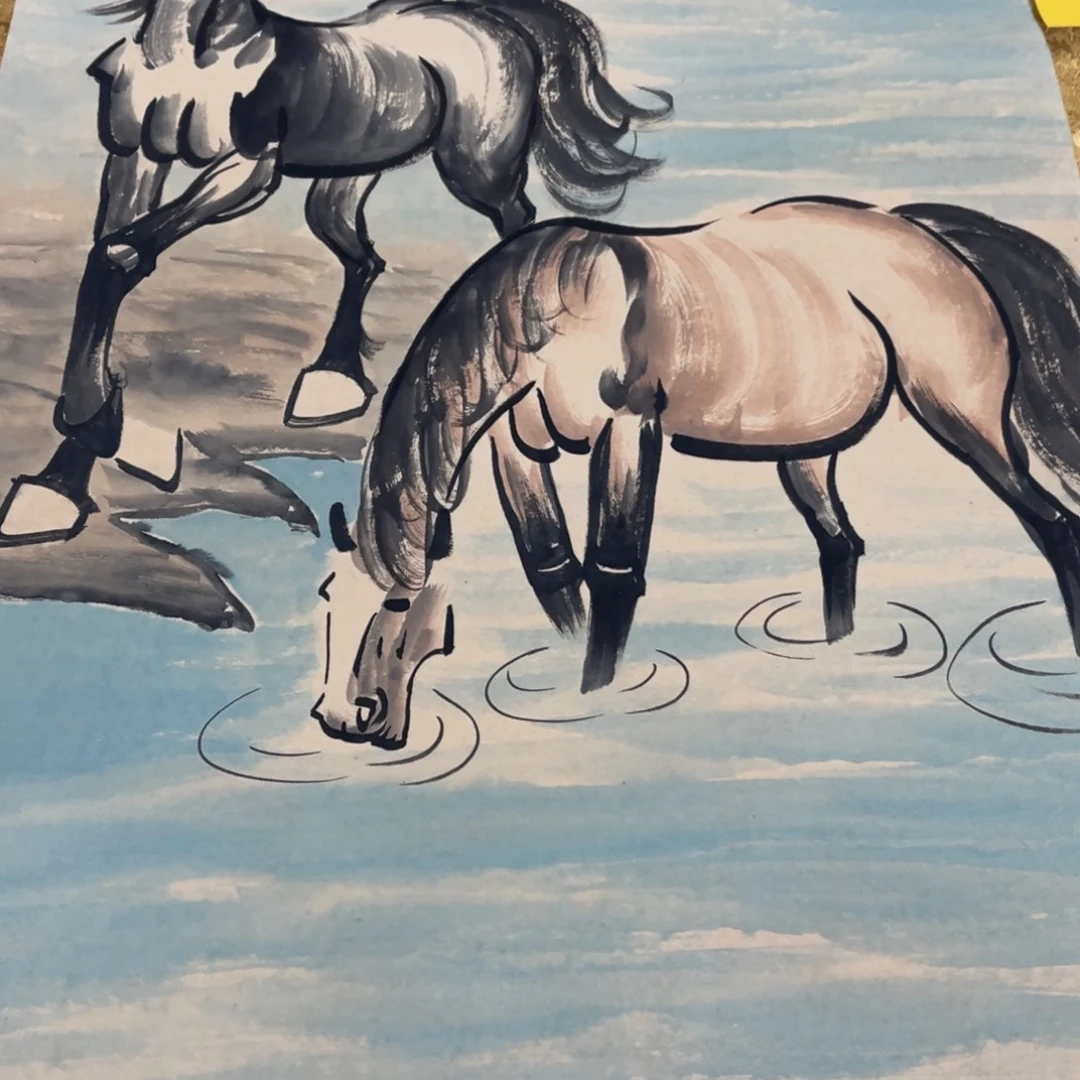 龙***祥横款臻弘，字画，中堂