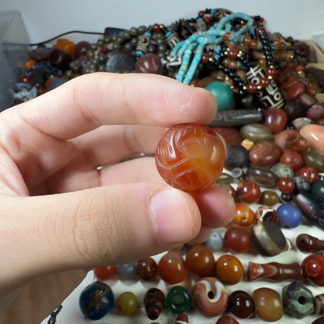 玛瑙/玉髓未镶嵌纯天然玛瑙珠子