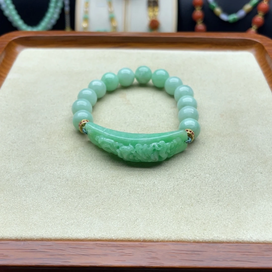 翡翠未镶嵌手链翡翠手链