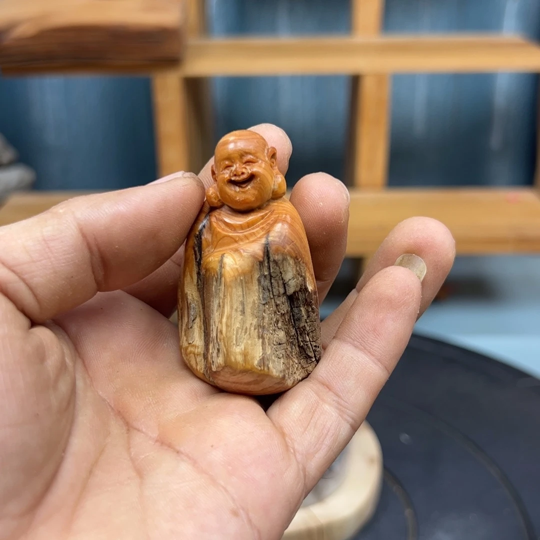 木天*崖柏木摆件手把件