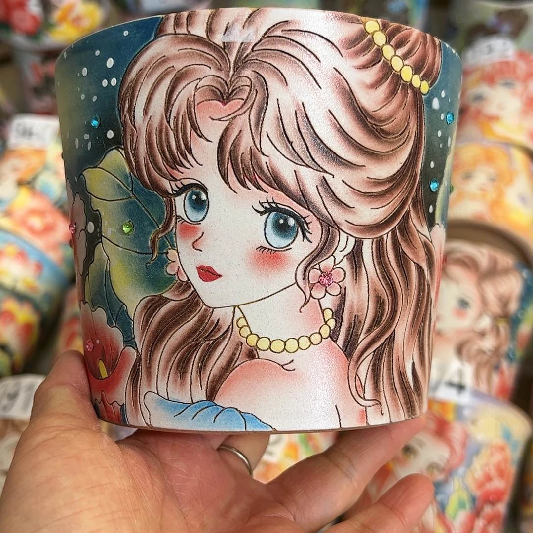 景德镇陶瓷花盆景德镇陶瓷花盆