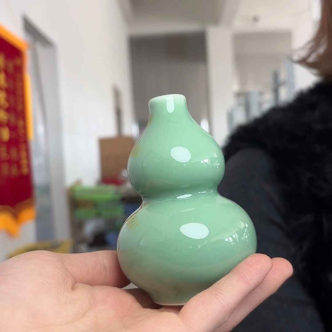 龙泉云间青瓷小米茶器