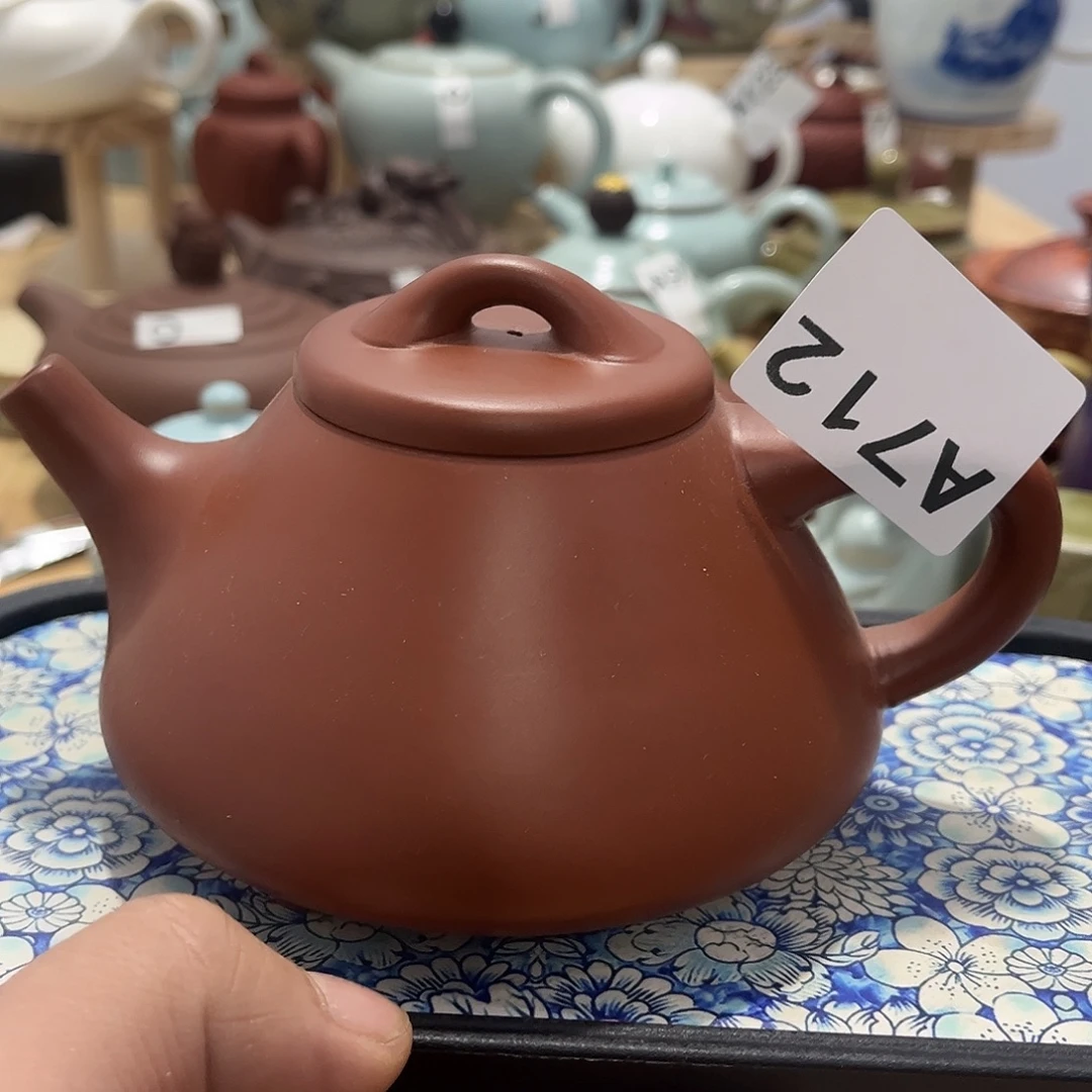 德***人瓷片茶摆件工艺品摆件666