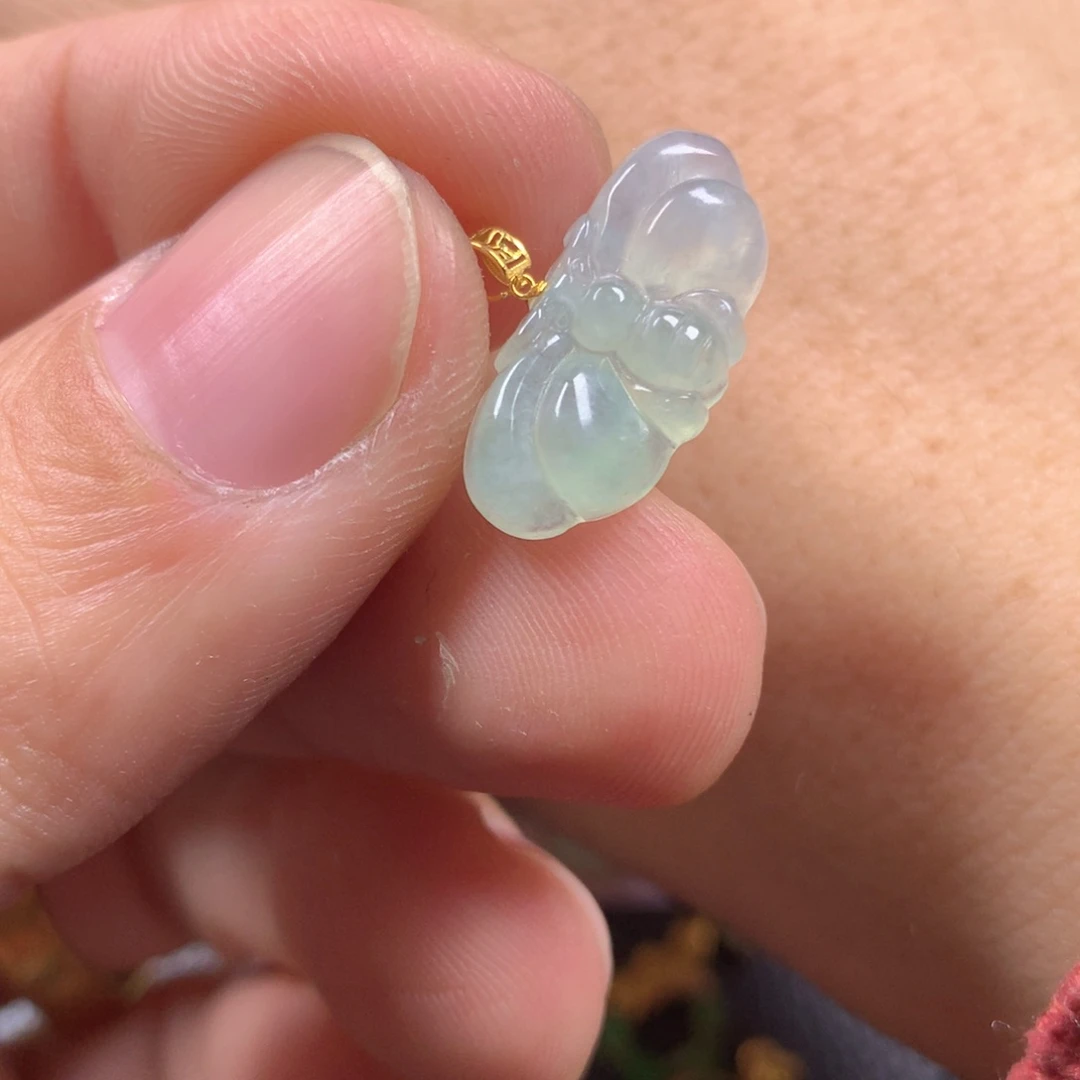 【闪购商品】翡翠颈饰18K金镶嵌翡翠