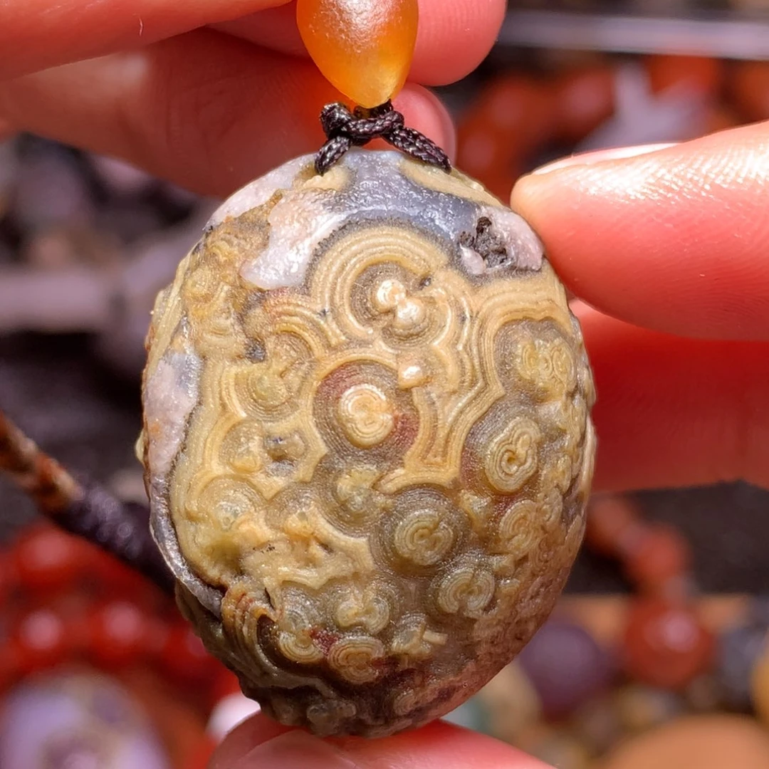 未镶嵌玛瑙/玉髓珠宝半成品