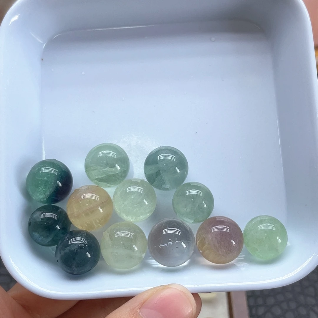 未镶嵌紫晶珠宝半成品22莹石单株