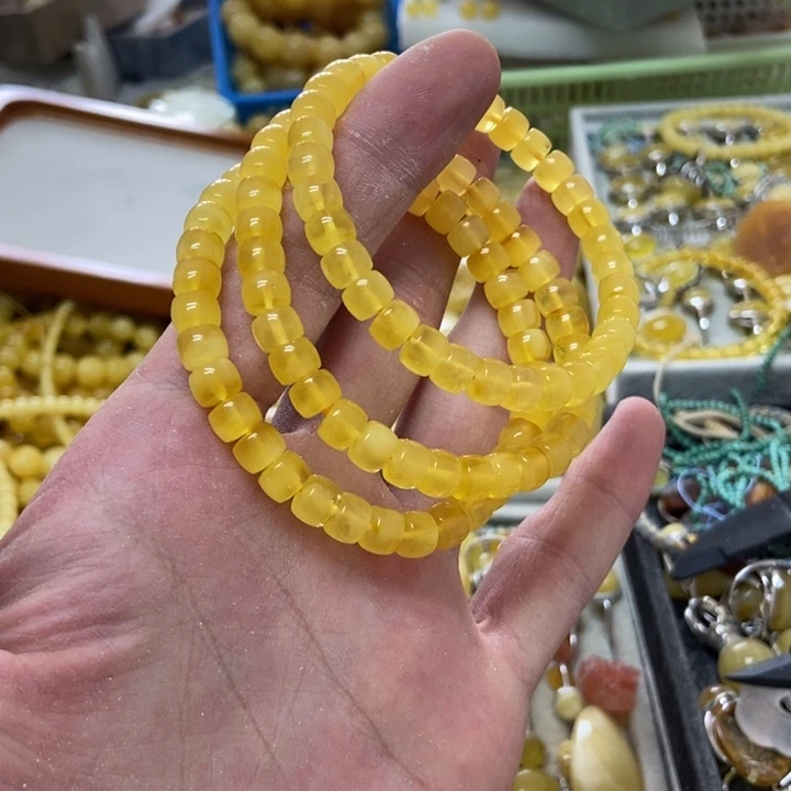 裸石蜜蜡未镶嵌多样性发货其一