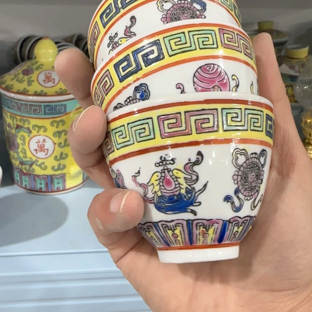 瓷片手绘瓷器全部处理了