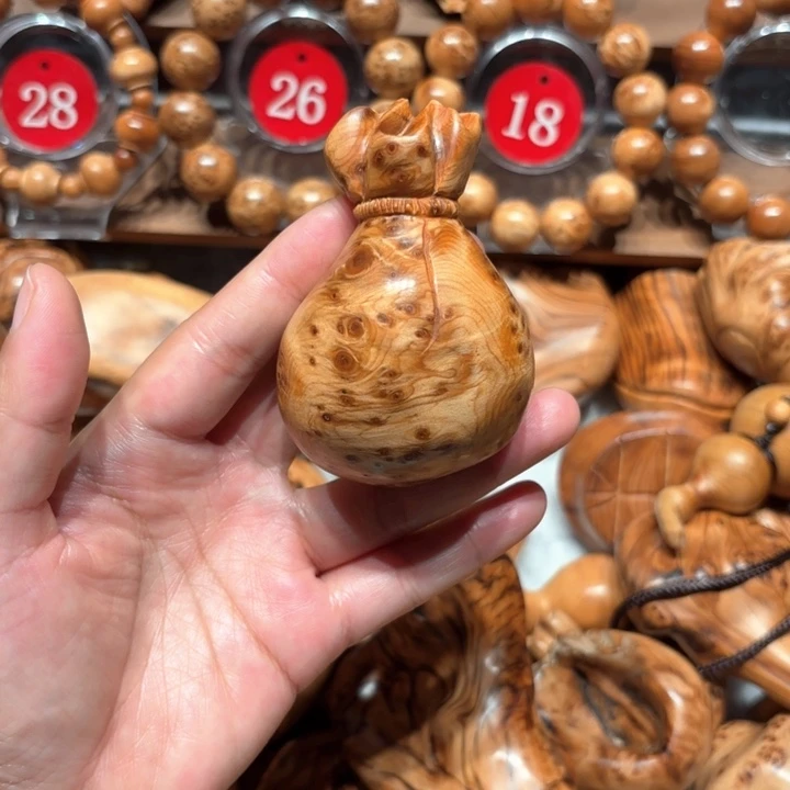 柏木太行崖柏钱袋子