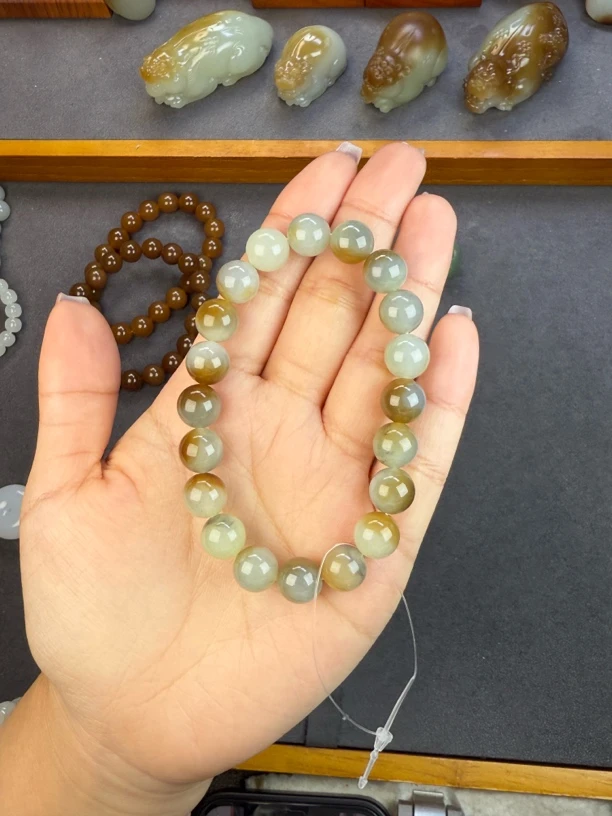 卞玉坊和田玉手串