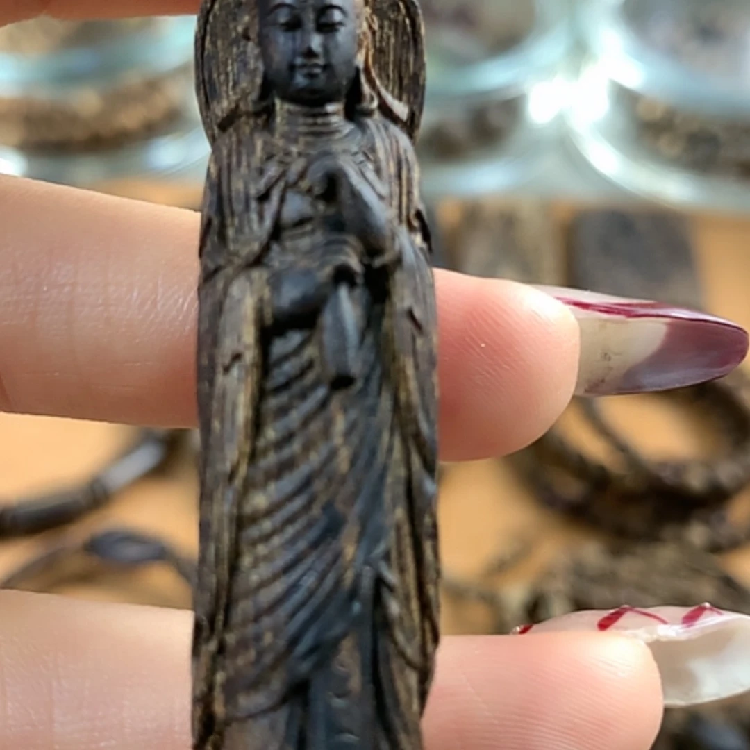 【闪购商品】沉香手串达拉干沉香8.5克立体观音