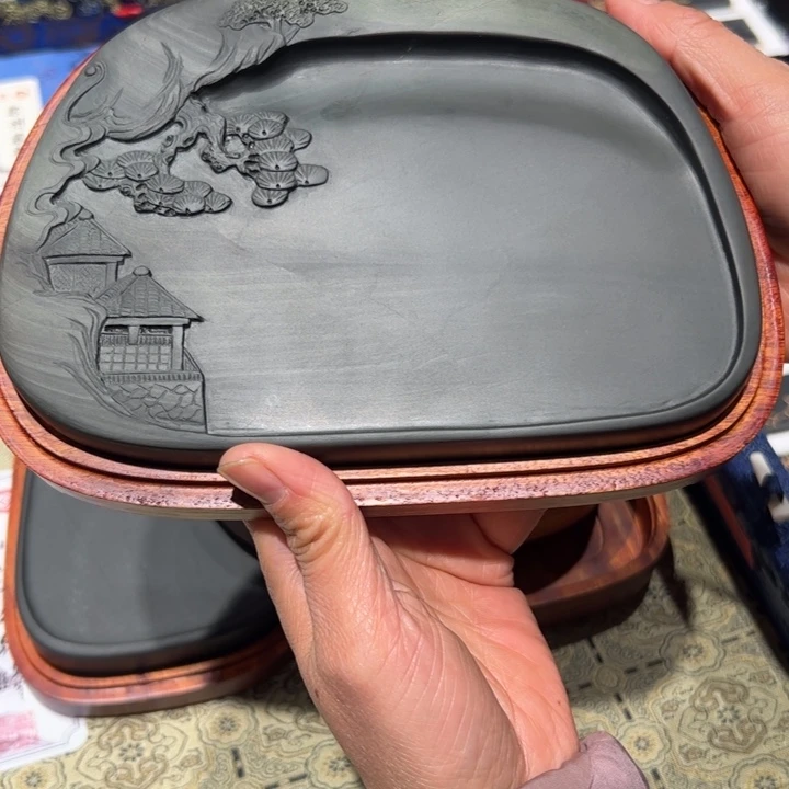 【闪购商品】山水1600号歙砚