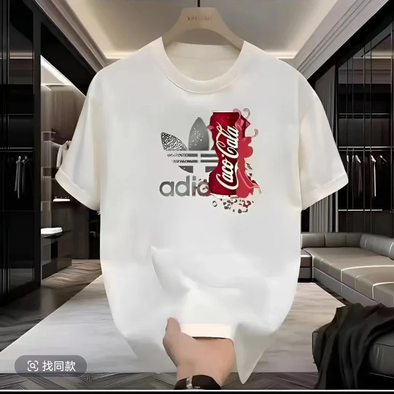 支持鉴定重磅新疆长绒棉短袖圆领云柔水光T打底衫男女纯棉T恤026