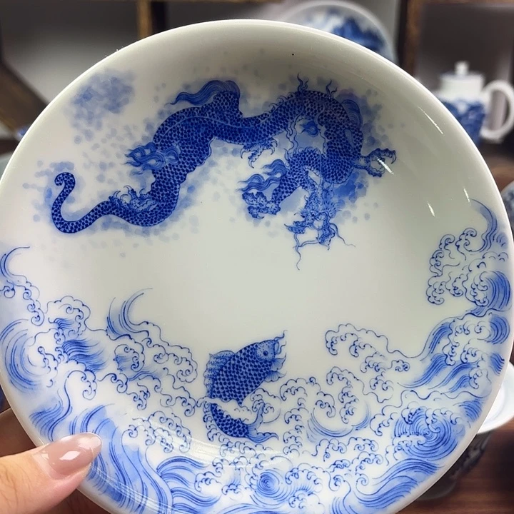 秋日特惠开播福利龙茶盘