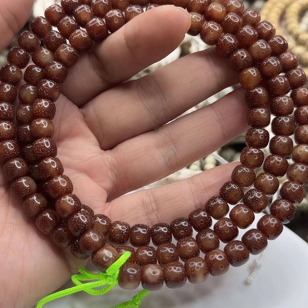 星月菩提吊坠87玉化果冻大留白
