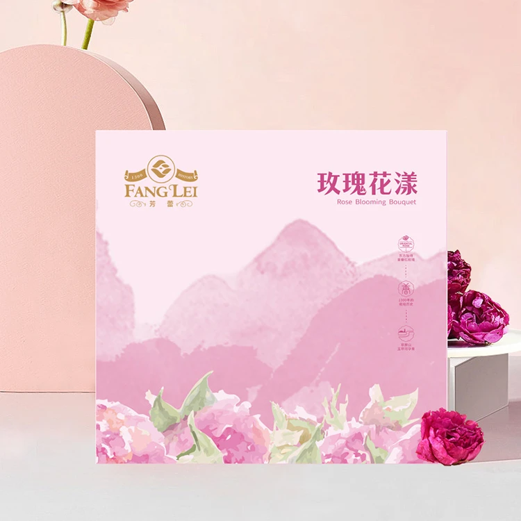 芳蕾玫瑰花漾暖茶系列礼盒平阴玫瑰花