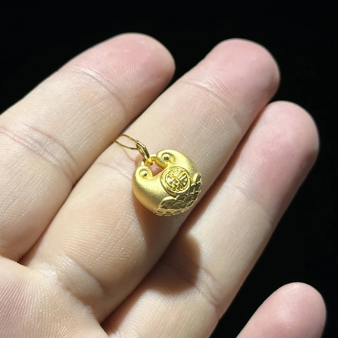 足金999 卡13 鱼鳞胖福滴流 1.396