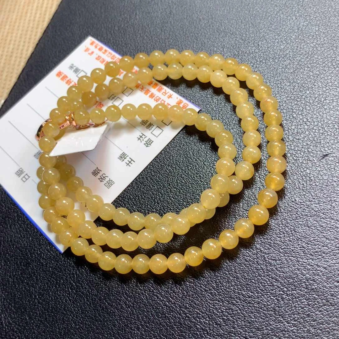 翡翠颈饰未镶嵌项链