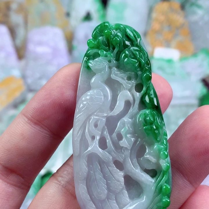 吊坠(不含链)未镶嵌翡翠